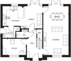 Buchanan ground floor plan