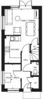 Kingsville ground floorplan