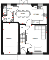 Windermere ground floorplan