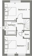 Dandara - Golwg Gwendraeth  -  floorplan