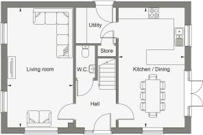 Dandara - Golwg Gwendraeth  -  floorplan