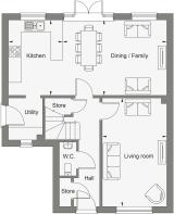 Dandara - Golwg Gwendraeth - The Usk, Home 29 floorplan