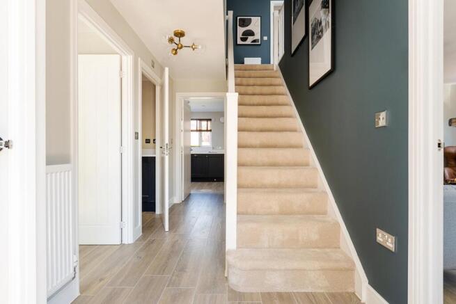 Bright and welcoming entrance