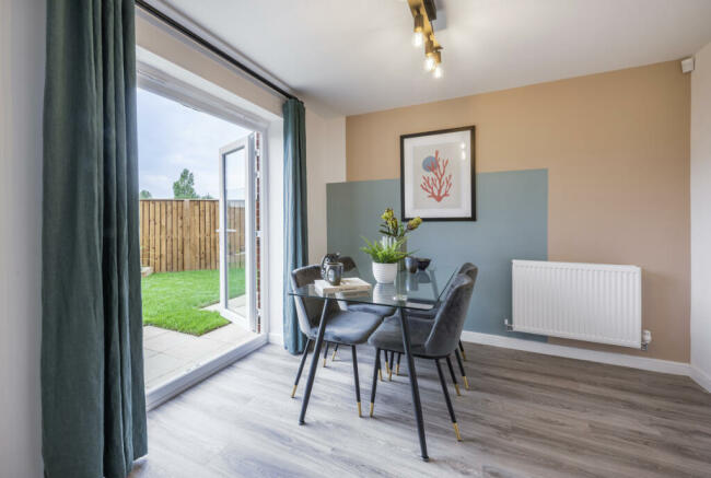 Indicative Kitchen/Dining Room, Contemporary Modern Decoration