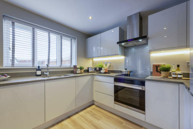 Indicative Kitchen/Dining Room, Contemporary Modern Decoration