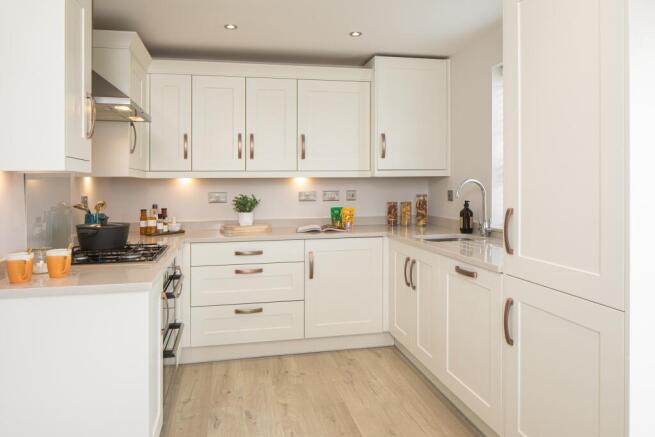 Kitchen in The Moresby 3 bedroom home