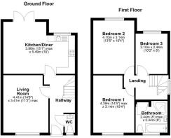 27 St Michaels Gardens, Cockerham - all floors.JPG