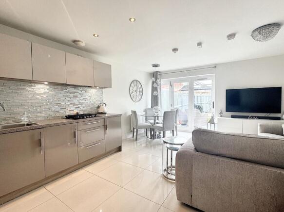 Kitchen/Dining/Living