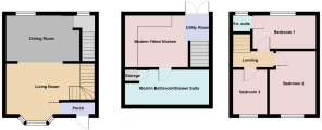 Floorplan by Red Kite Estate Agents