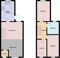 Floorplan for illustration purposes