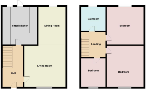 Floorplan for guidance purposes