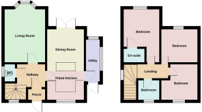 Floor-plan for guidance purposes