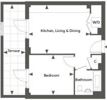 1 Bedroom Apartment