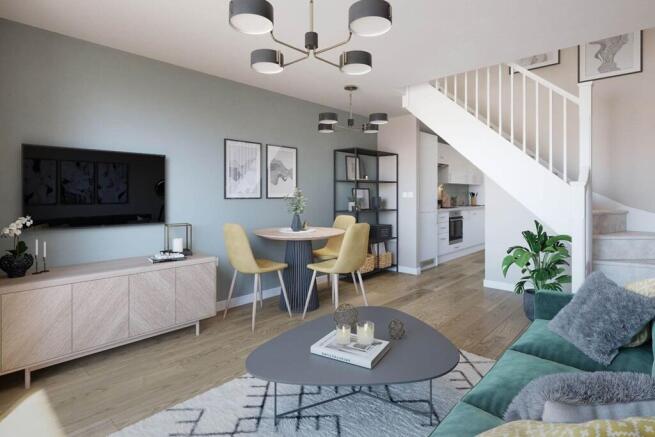Whilst the living area is ideal for entertaining guests