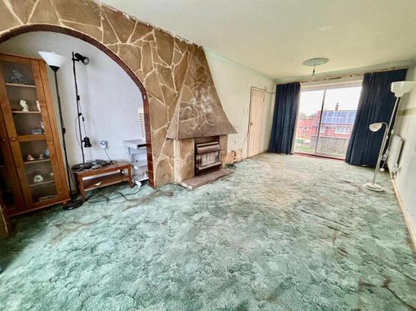 Living Room & Dining Area: