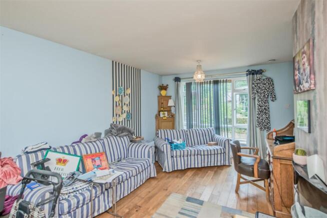 Living Room & Dining Area: