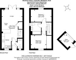 2 bedroom semi-detached house for sale in Murdoch Chase, Coxheath ...