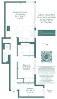 Floor plan To Let 2 Bedroom Benjamin Street EC1 ww