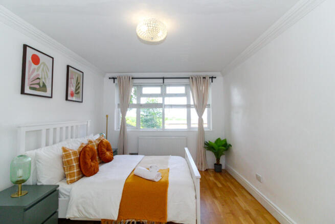 bedroom one, light and airy