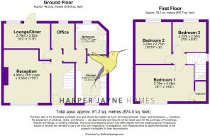 Floor plan Cinderford Way