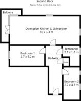 Flat 12 Floor Plan