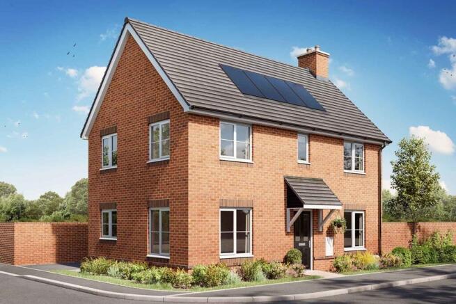 Artist's impression of a typical Kingdale home