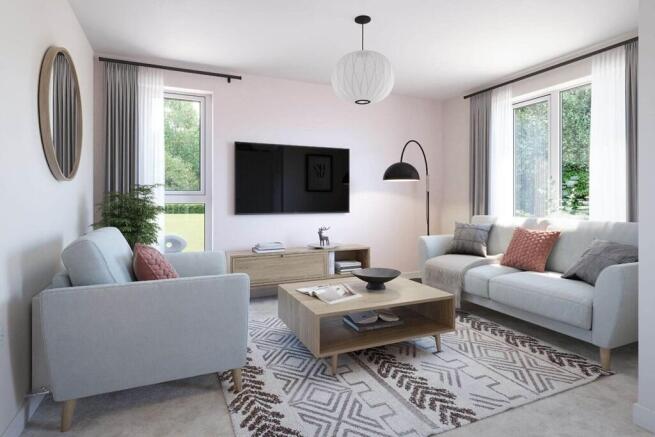 Room for two sofas