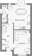 Dandara - Sant Silian - The Ebbw, Home 106 floorplan