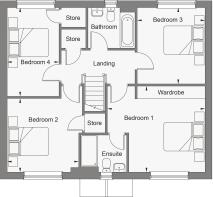 Dandara - Sant Silian - The Wye, Home 52 floorplan