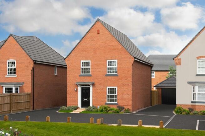 External view of the four bedroom Ingleby