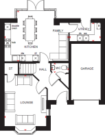 Drummond Traditional ground floorplan