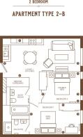 2 Bed - Type 2B F...