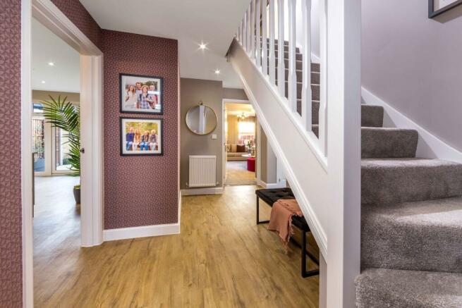 Wychwood show home hallway