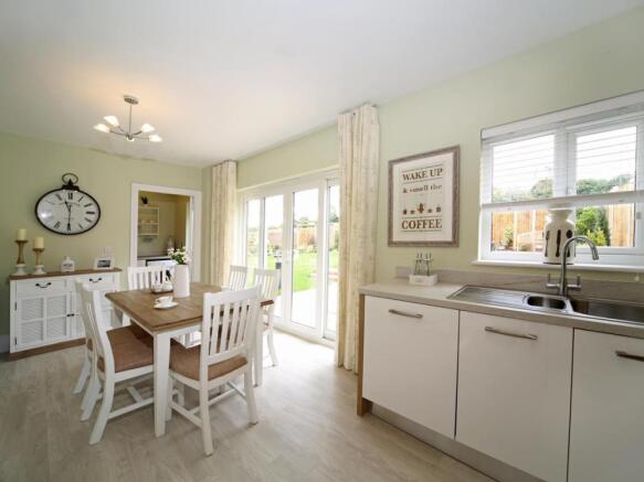 Kitchen of the Windsor, a 4 bedroom house