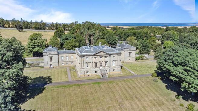 Belford Hall Aerial