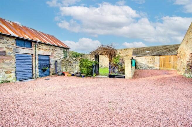 Driveway & Barns