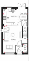 The Howden ground floor floorplan