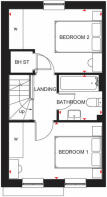 The Denford first floor floorplan