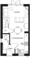 The Denford ground floor floorplan