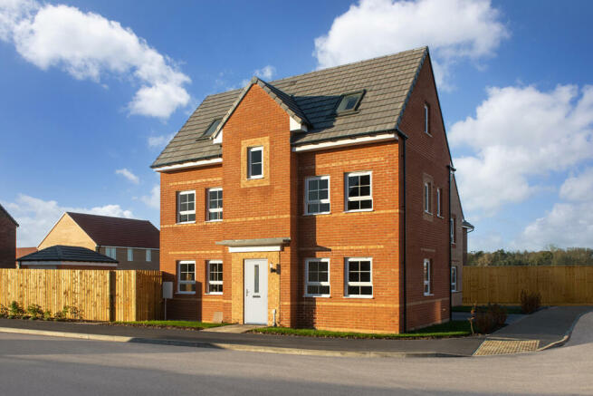 The exterior of Plot 515 The Knaresborough at The Sands, Bridlington