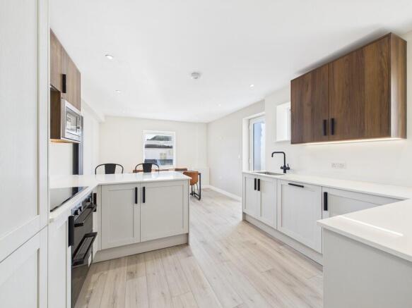 Communal kitchen ...