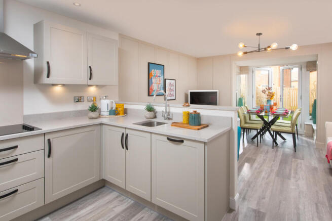 The interior of The Cannington Show Home at Chaloners Green, Whitby