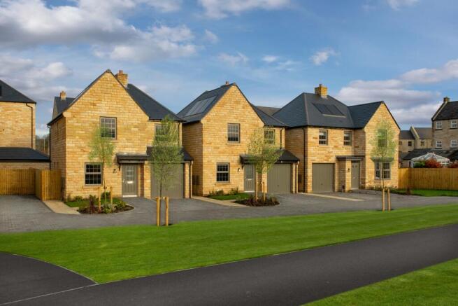 Streetscene at Centurion Meadows, Burley in Wharfedale