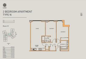 2 bed apartment T...