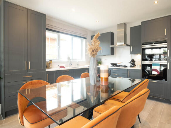 Kitchen / dining of the Shaftesbury, a 4 bedroom house