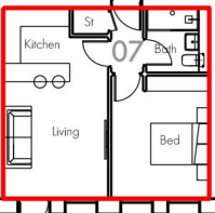 Jamaica Street 1 Bed .png