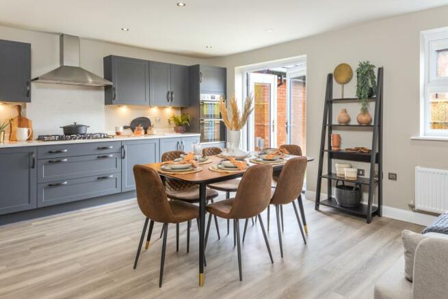 Kitchen in the Hanbury 4 bedroom home