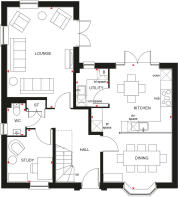 Avondale GF floor plan