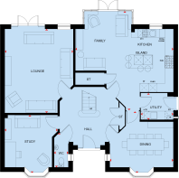 Evesham Ground floor floor plan