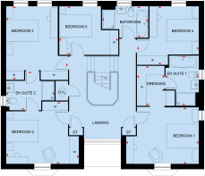 Evesham first floor floor plan